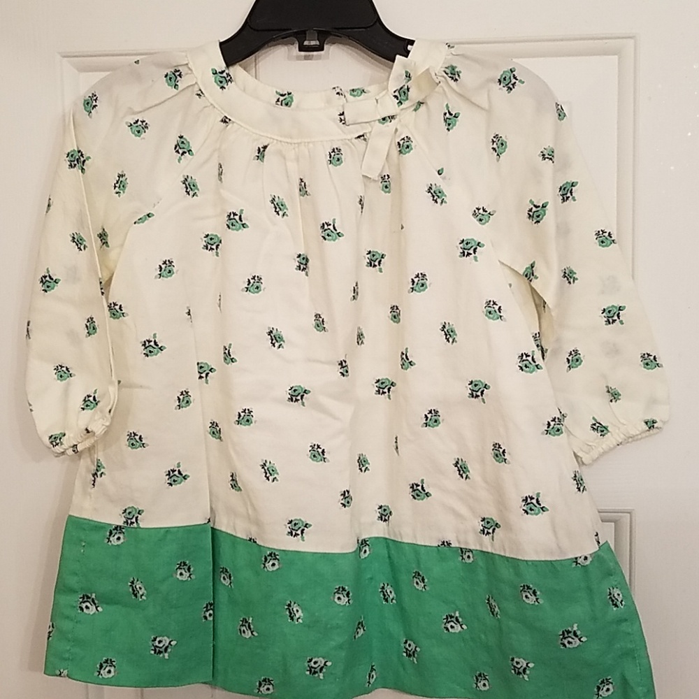 Long-sleeve Baby Gap dress w/diaper cover